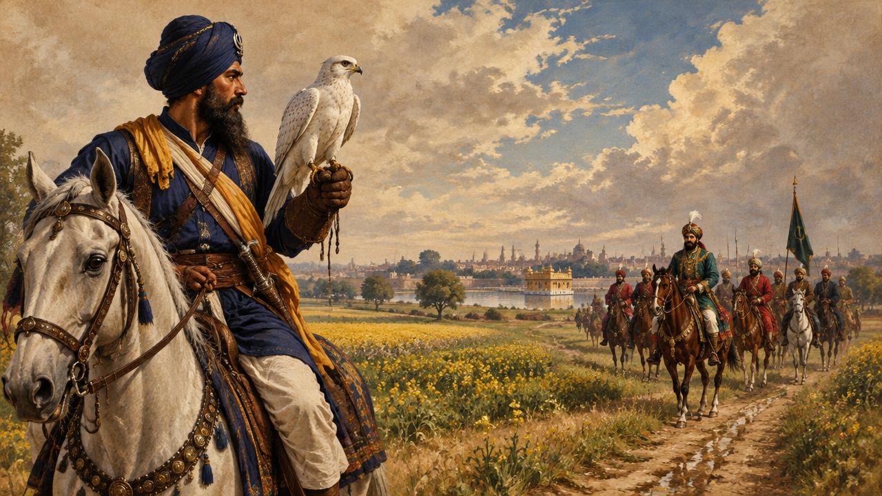 ਇੱਕ ਚਿੱਟਾ ਸ਼ਾਹੀ ਬਾਜ਼ ਪ੍ਰਭੂਸੱਤਾ ਦੀ ਪਰਖ ਬਣ ਗਿਆ